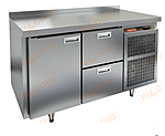 <b>Стол холодильный</b> HICOLD GN 12/TN + увеличенная столешница