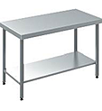 Стол без борта со сплошной полкой CRYSPI СРЦЦЭ_120608587_СП