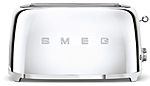 Тостер на 4 ломтика SMEG HOME TSF02SSEU хром