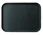 Поднос из стеклопластика CAMBRO 1418CT 110 черный 360х460 мм, с шероховатой резиновой поверхностью