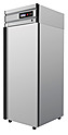 Шкаф холодильный POLAIR CM107-G с глухой дверью, нержавеющая сталь