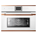 Шкаф духовой KUPPERSBUSCH CBP 6550.0 W7, белое стекло, Copper