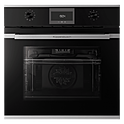 Шкаф духовой KUPPERSBUSCH B 6330.0 S1-Airfry, черное стекло, Stainless Steel