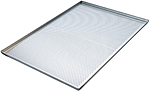 Противень плоский перфорированный ТЕХЛЕН 600х400 мм 4 борта под углом 90 градусов с отбортовкой