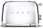 Тостер на 2 ломтика SMEG HOME TSF01SSEU хром