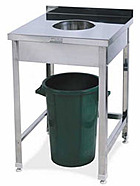 Столы для сбора отходов