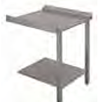 Стол выходной KRUPPS EVPL70 SX EVO301-EVO311 700x650x880