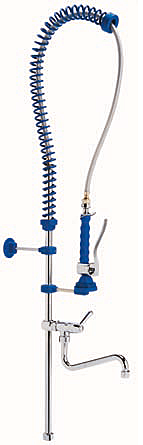 Устройство душирующее со смесителем RUBINETTERIE DEL FRIULI, 00931125 + 00 101 013