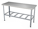 Стол разделочный со сплошной полкой ATESY СР-С- 800.600-02 (СР-2/800/600)
