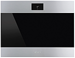 Шкаф винный встраиваемый SMEG HOME CVI318XS, 45 см, петли слева, нержавеющая сталь