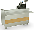 Стол кассовый ATESY Ривьера КСП-1200-02 1200 мм с подлокотником
