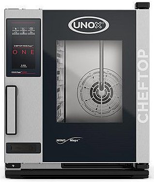 Пароконвектомат электрический UNOX XECC-0523-E1LM левая дверь