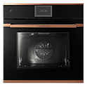 Шкаф духовой KUPPERSBUSCH B 6850.0 S7, черное стекло, Copper