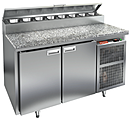 Стол холодильный для пиццы HICOLD PZ2-22/GN (1/6H) камень