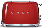 Тостер на 2 ломтика SMEG HOME TSF01RDEU красный