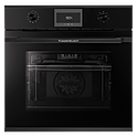 Шкаф духовой KUPPERSBUSCH B 6330.0 S5, черное стекло, Black Velvet