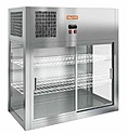 Настольная островная холодильная витрина HICOLD VRH O 990 сквозная