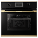 Шкаф духовой KUPPERSBUSCH B 6330.0 S4, черное стекло, Gold