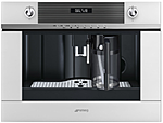 <b>Кофемашина</b> автоматическая SMEG HOME CMS4101B,60 см, высота 45 см, белое стекло