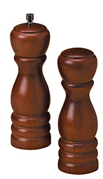 Набор мельница для перца и солонка AMERICAN METALCRAFT Mahogany Wood WPMS62