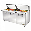 Стол для бургеров TRUE TSSU-72-30M-B-ST
