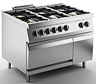 Плита газовая 6 конфорок SILKO NECG76E с духовым шкафом