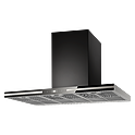 Вытяжка KUPPERSBUSCH DW 9500.0 S1, черное стекло, Stainless Steel