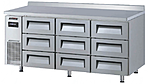 Стол холодильный TURBO AIR KWR18-3D-9-600 с бортом