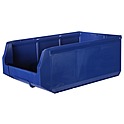 Ящик полимерный АГРОПАК 500х300х200 мм, цвет синий, 12.406.61