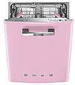 Машина посудомоечная встраиваемая SMEG HOME ST2FABPK2 60 см, розовая