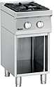 Плита газовая двухконфорочная <b>Bartscher</b> серия 700 CLASSIC с открытой подставкой, 2851021/2851121