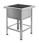 Ванна моечная CRYSPI ВМН Э 1 (L=600, S=630, H=850-870, G=400)