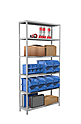 Стеллаж ПРОМЕТ MS STANDART 1000х400х1650, полка 954х400 мм, 6 полок, нагрузка на полку 70 кг
