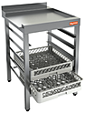 Стол выходной правый для посудомоечной машины HICOLD НСДПМ-6/7,4БП