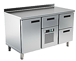 Стол холодильный БСВ TRG 12 борт, с ящиком над моноблоком
