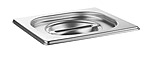 Крышка для гастроемкости (1/6) PROHOTEL сталь нерж., H=30, L=176, B=162мм, металлич., E816-L/91695