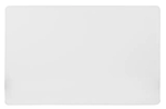 Доска разделочная ALM пластик, H=1, L=38, B=25см, белый, 04091052