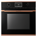 Шкаф духовой KUPPERSBUSCH BP 6332.0 S7, черное стекло, Copper