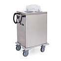 Тележка для подносов с подогревом METALCARRELLI 9701-2832RC