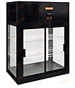 Витрина настольная островная холодильная HICOLD VRH O 790 Black