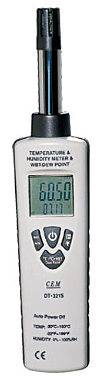 Термогигрометр CEM DT-321S с поверкой