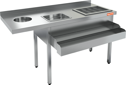 Станция барная открытая HICOLD НКС-15/7БК