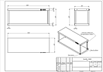 Полка тепловая БСВ настенная 1 тепловая поверхность 1000x350x400