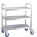 Тележка сервировочная VIATTO 3 полки 810*460*850мм, RST3B