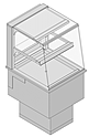 Витрина охлаждаемая БСВ Drop-in VRA 3G/6
