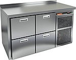Стол холодильный HICOLD GN 22 BR2 TN