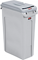 Контейнер RUBBERMAID SlimJim для конфидециальных отходов 87 литров, FG9W1500LGRAY