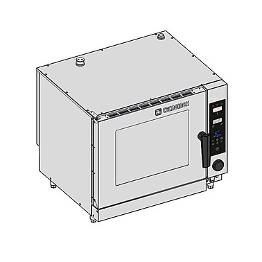 Пароконвектомат газовый TECNOINOX GOM06DSL, 954351
