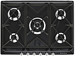 Панель варочная газовая  SMEG HOME SR975NGH, 70 см, черная