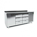 Стол охлаждаемый ITALFROST СШС-6,1 GN-1850 (1 дверь, 3+3 ящики)